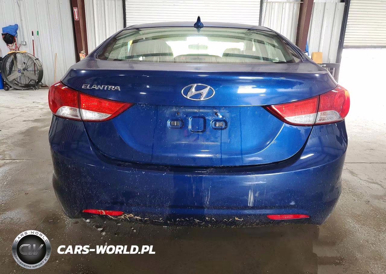 2013 Hyundai Elantra Gls VIN:KMHDH4AE1DU530936 - 6