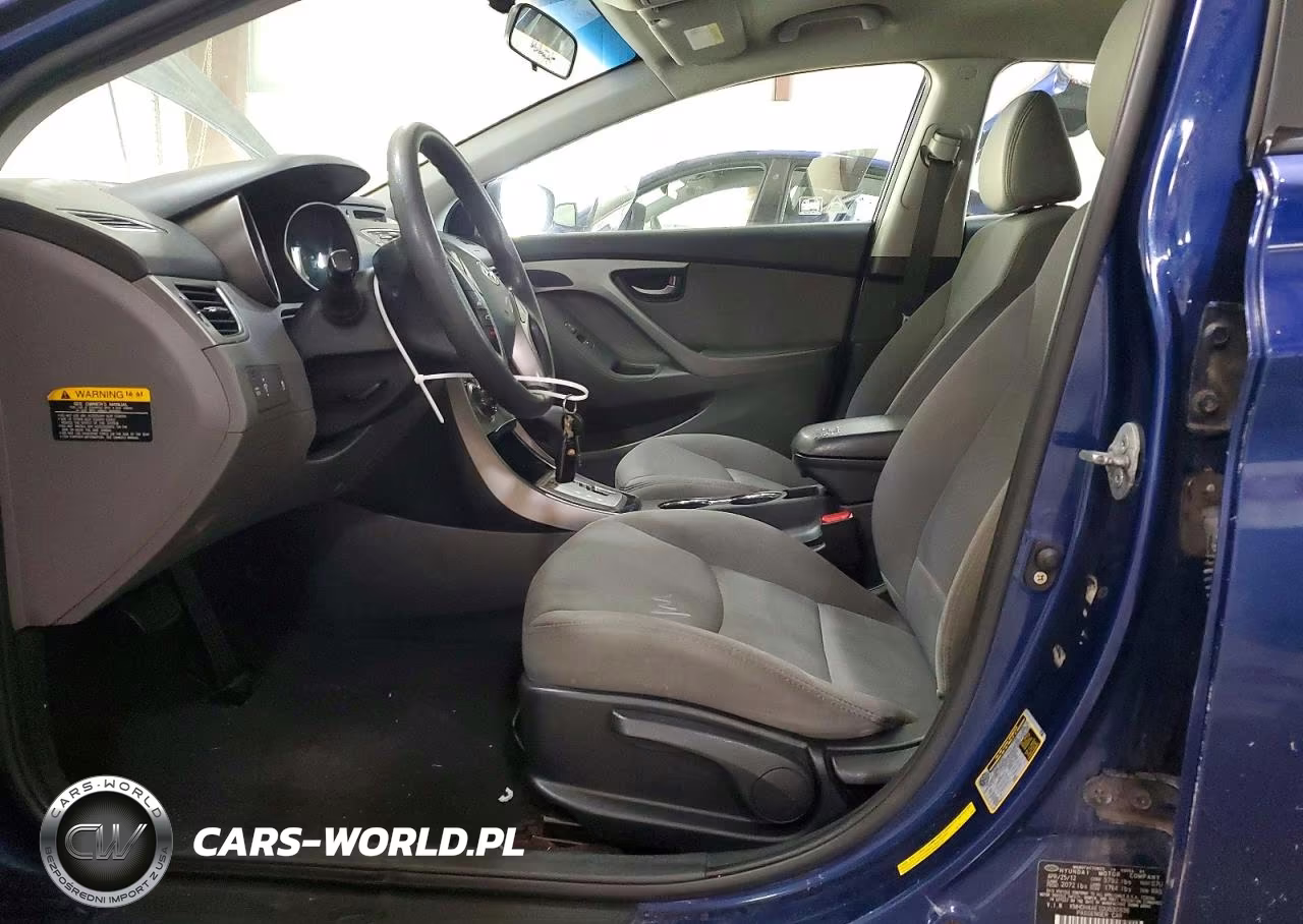 2013 Hyundai Elantra Gls VIN:KMHDH4AE1DU530936 - 7