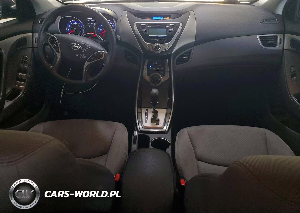 2013 Hyundai Elantra Gls VIN:KMHDH4AE1DU530936 - 8