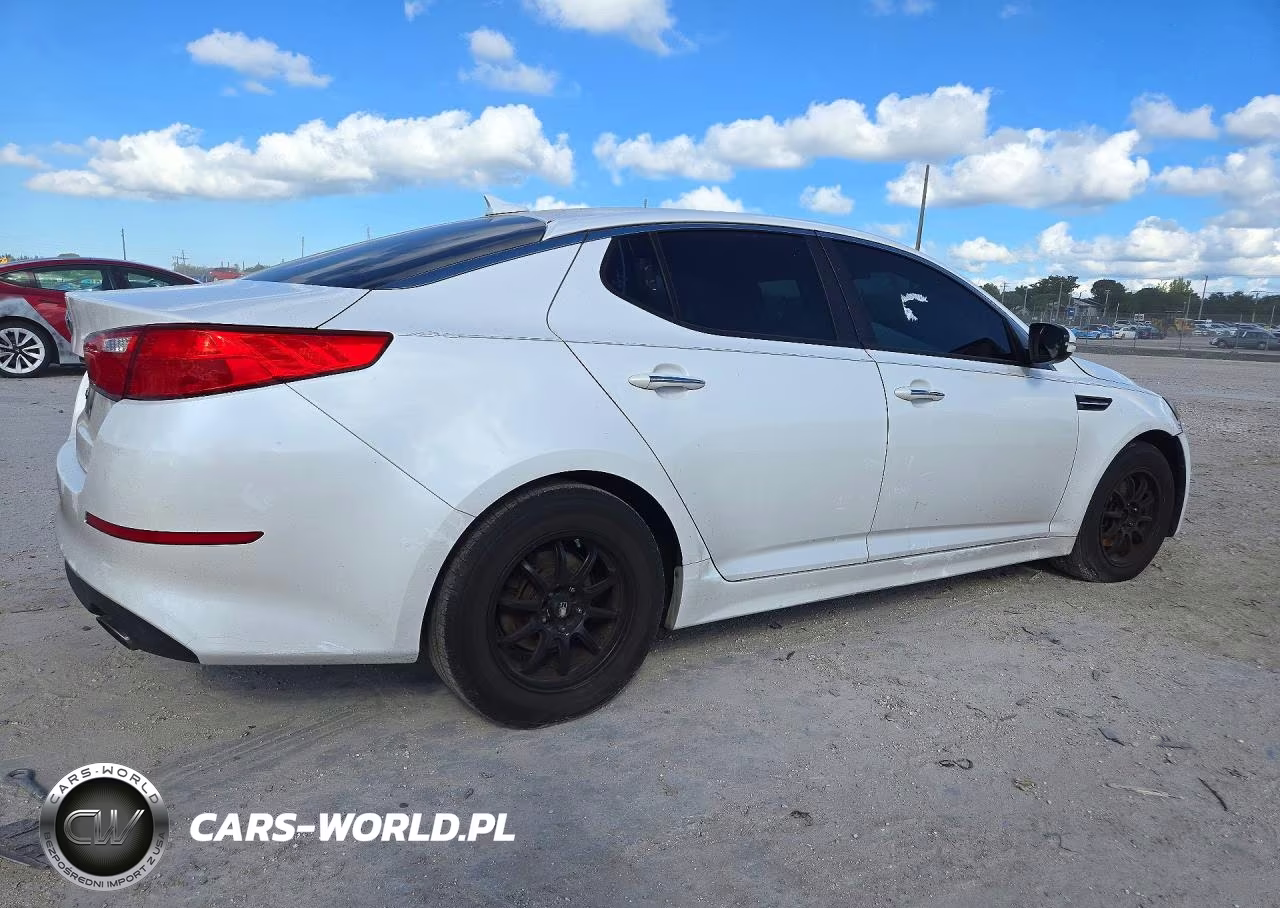 2014 Kia Optima Lx VIN:KNAGM4A70E5466606 - 3