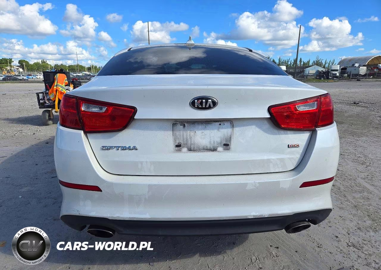 2014 Kia Optima Lx VIN:KNAGM4A70E5466606 - 6