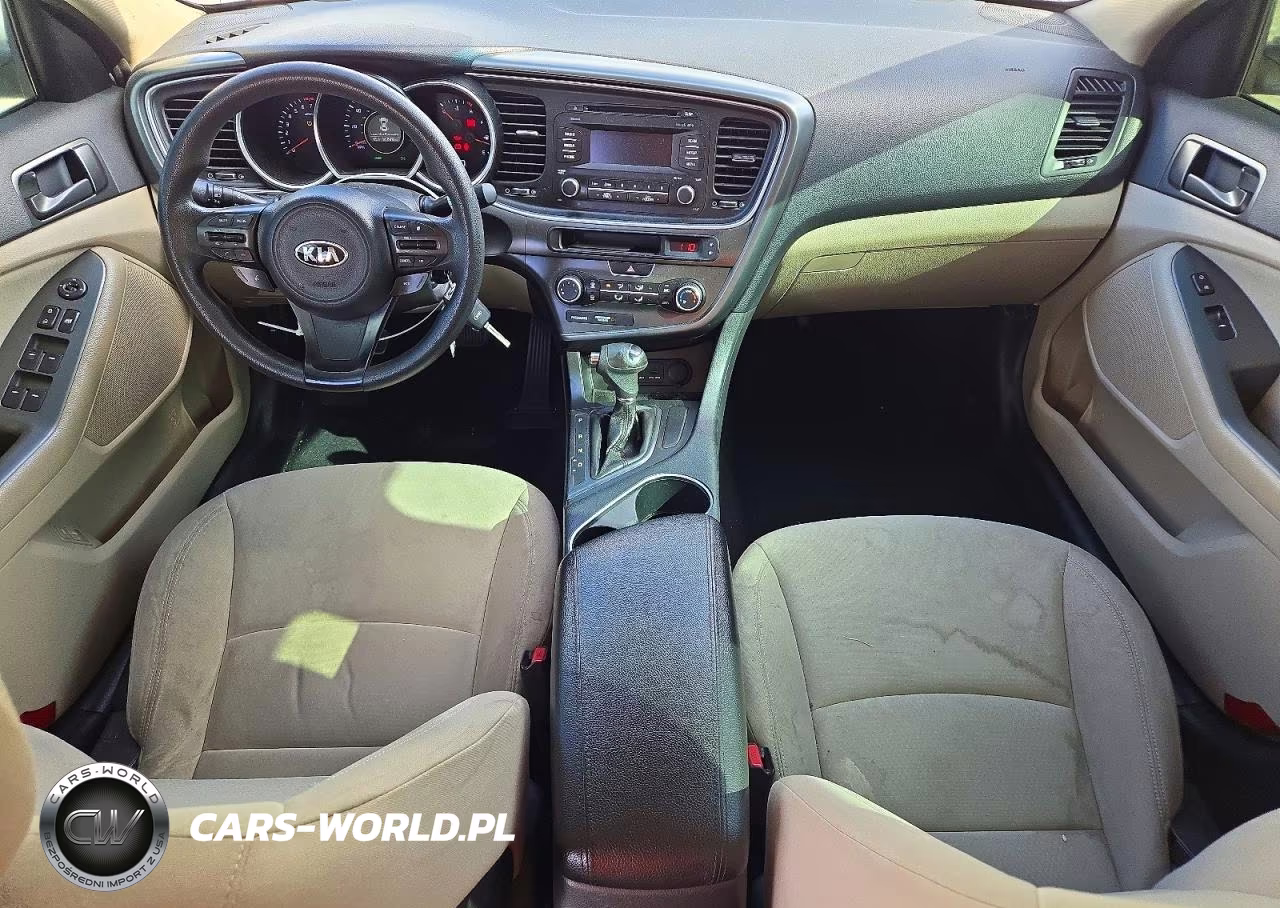 2014 Kia Optima Lx VIN:KNAGM4A70E5466606 - 8