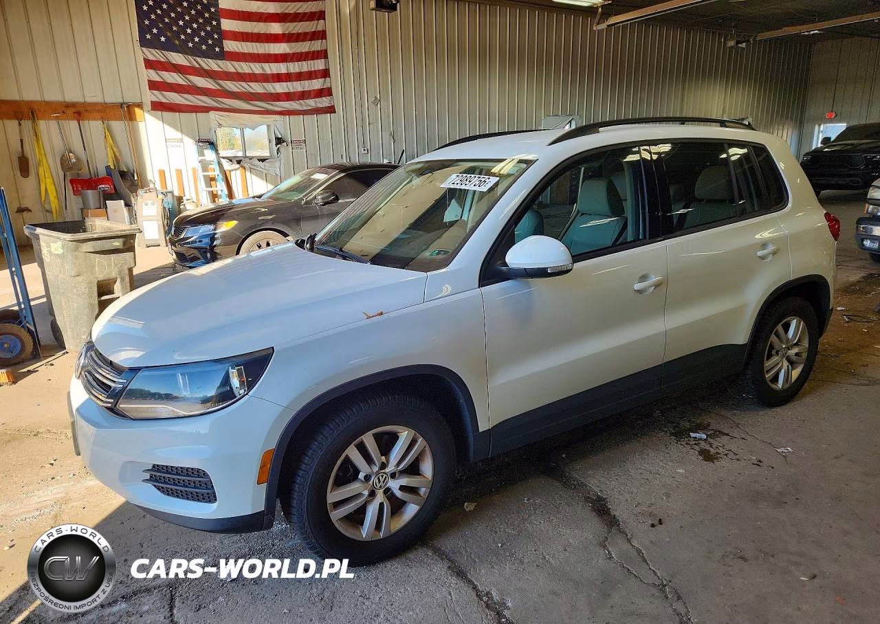 2017 Volkswagen Tiguan S VIN:WVGBV7AX9HW512973 - 1