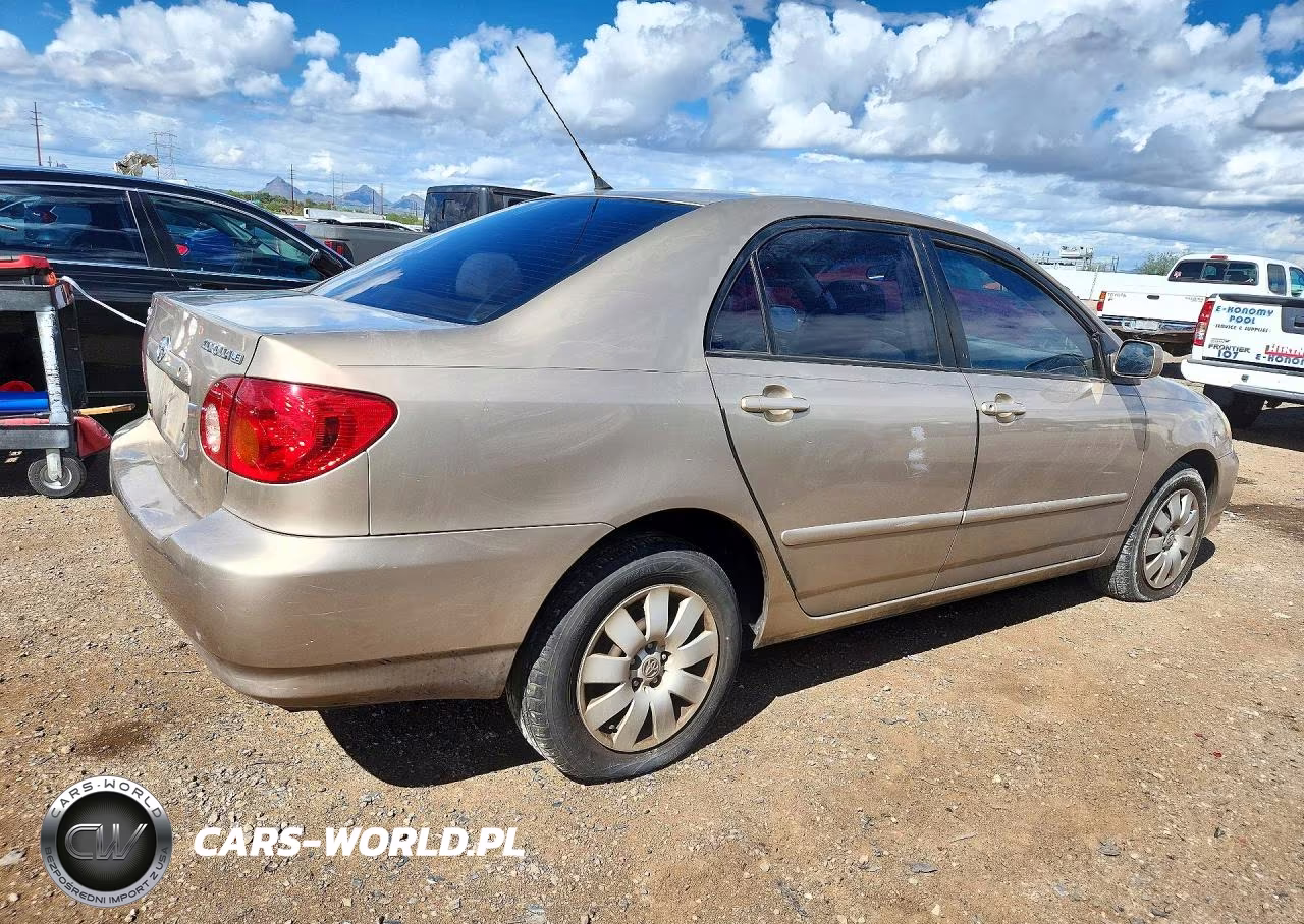 2004 Toyota Corolla Le VIN:1NXBR32E24Z250701 - 3
