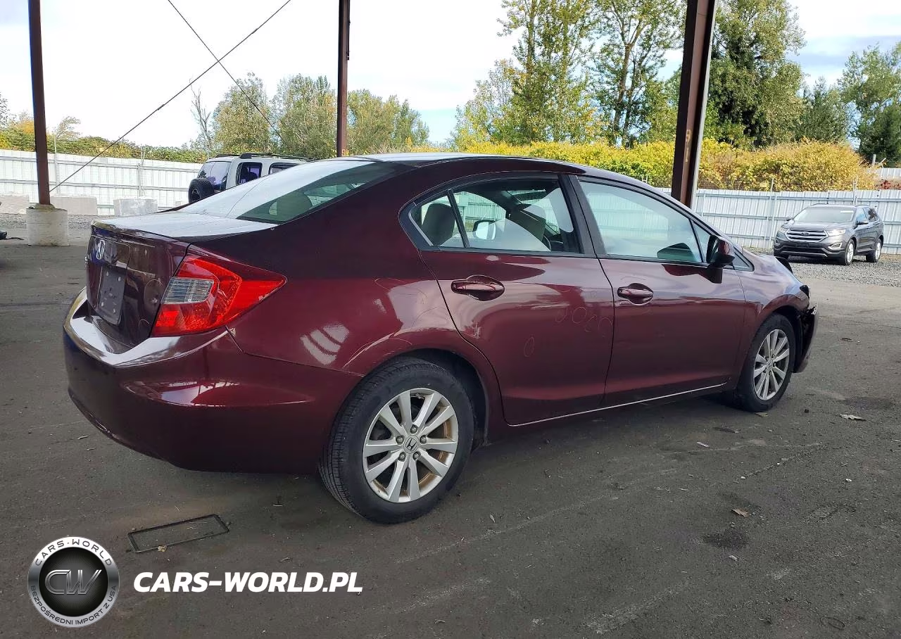 2012 Honda Civic Ex VIN:19XFB2F82CE381102 - 3