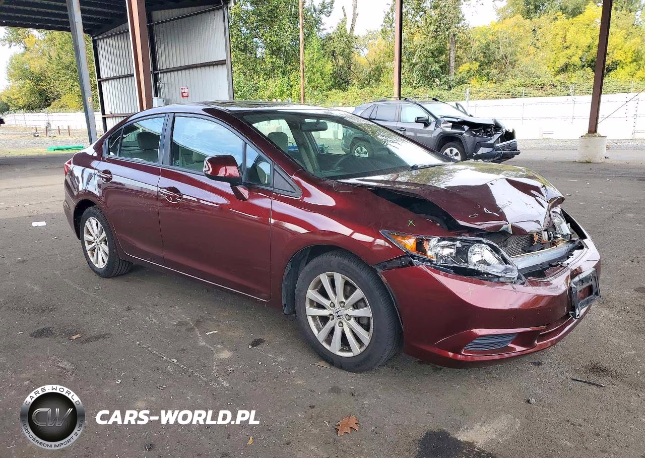 2012 Honda Civic Ex VIN:19XFB2F82CE381102 - 4