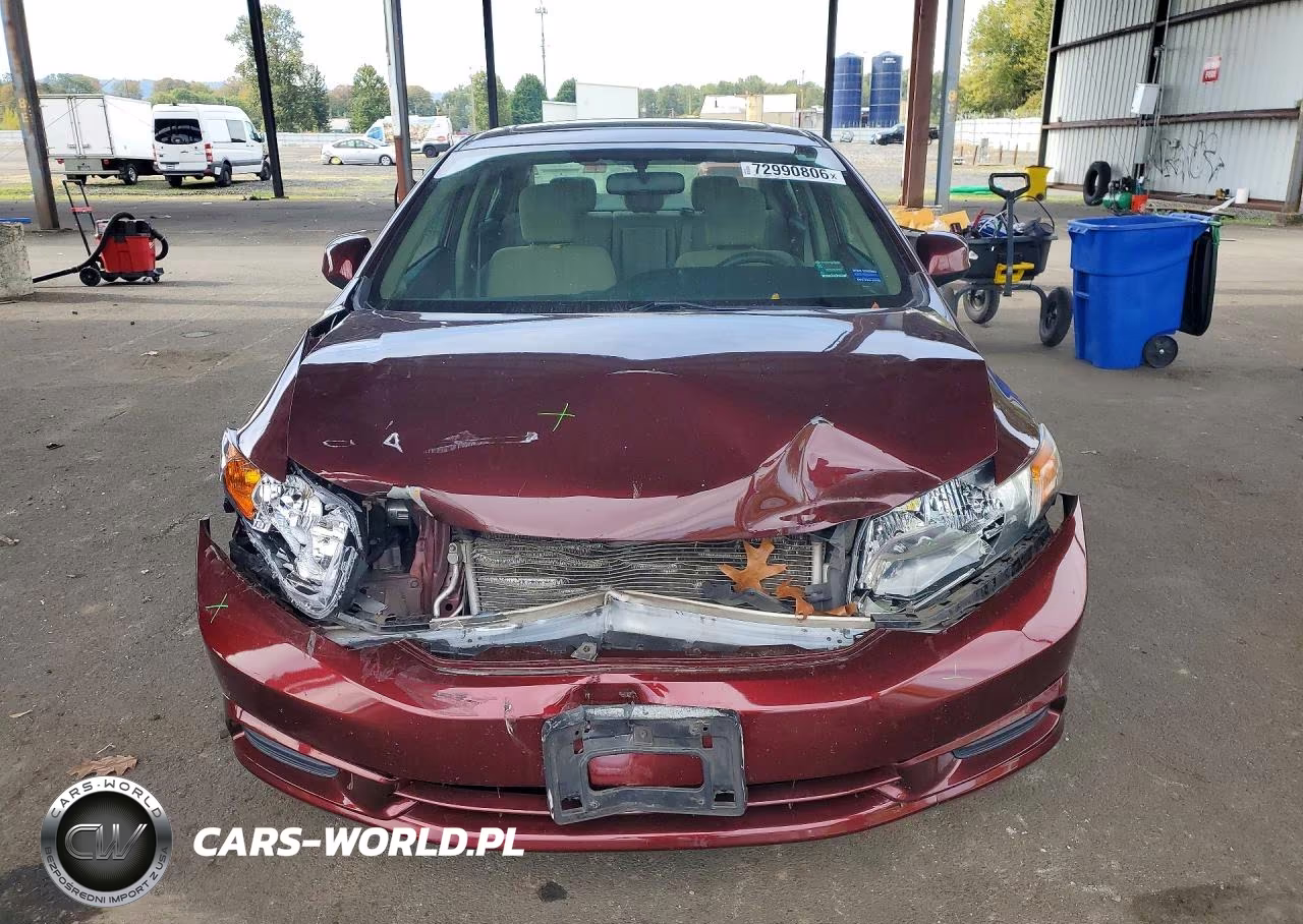 2012 Honda Civic Ex VIN:19XFB2F82CE381102 - 5