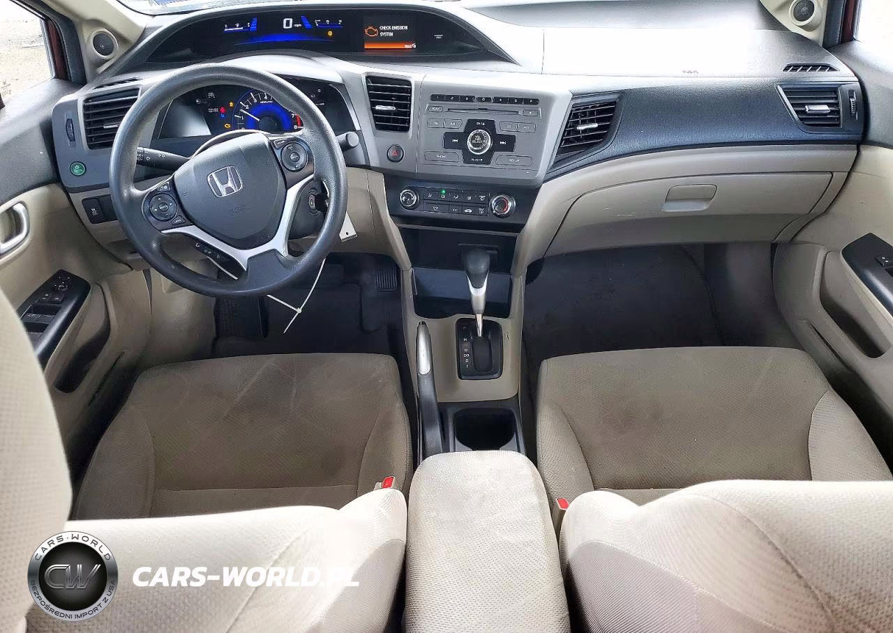 2012 Honda Civic Ex VIN:19XFB2F82CE381102 - 8
