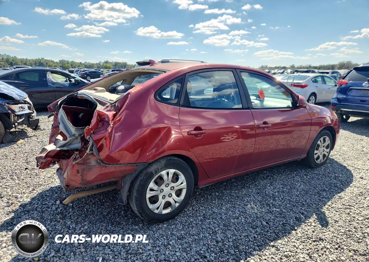 2010 Hyundai Elantra Gls VIN:KMHDU4AD4AU986413 - 3