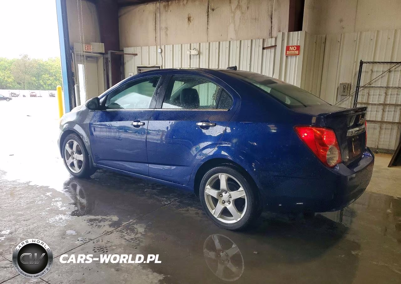 2013 Chevrolet Sonic Ltz VIN:1G1JE5SH8D4138740 - 2
