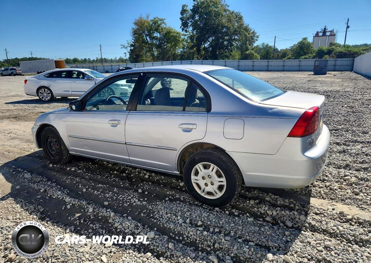 2002 Honda Civic Lx VIN:1HGES15582L000633 - 2