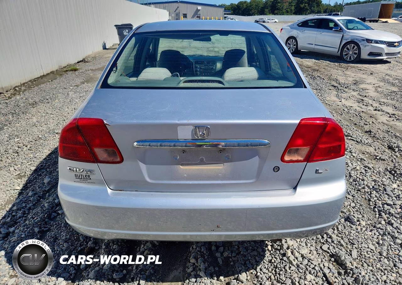 2002 Honda Civic Lx VIN:1HGES15582L000633 - 6