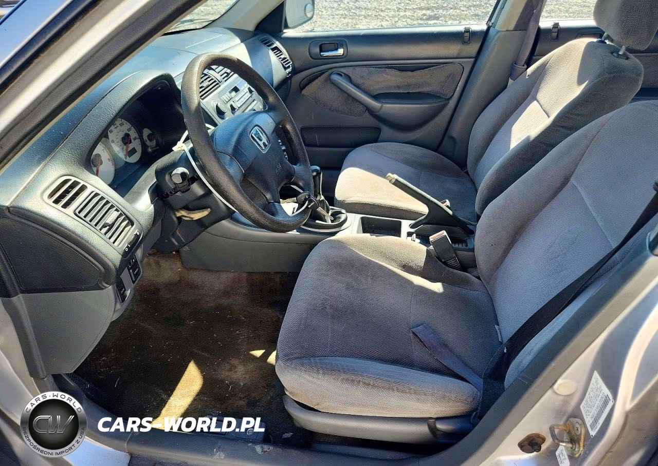 2002 Honda Civic Lx VIN:1HGES15582L000633 - 7