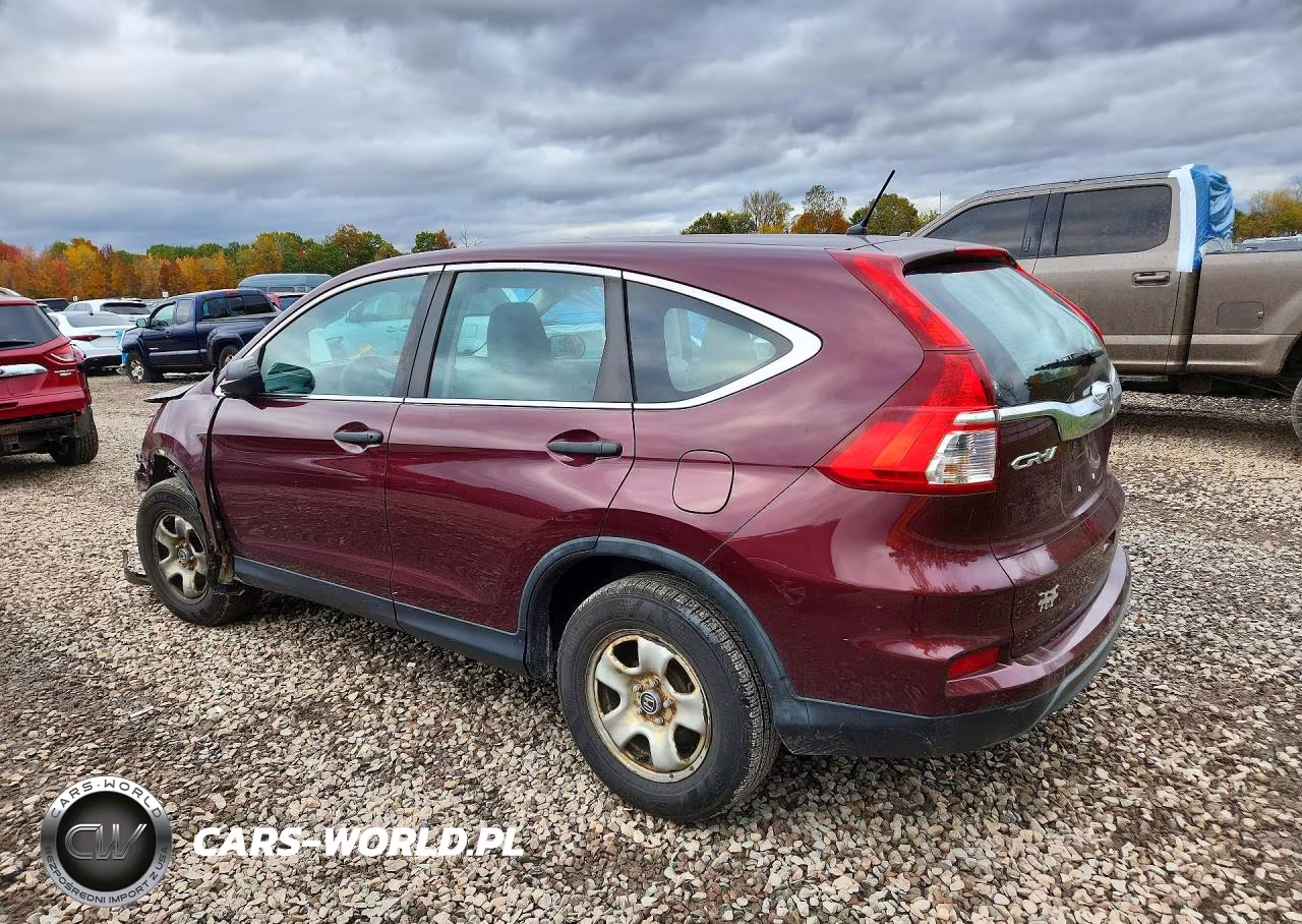 2015 Honda Cr-V Lx VIN:5J6RM4H36FL112191 - 2
