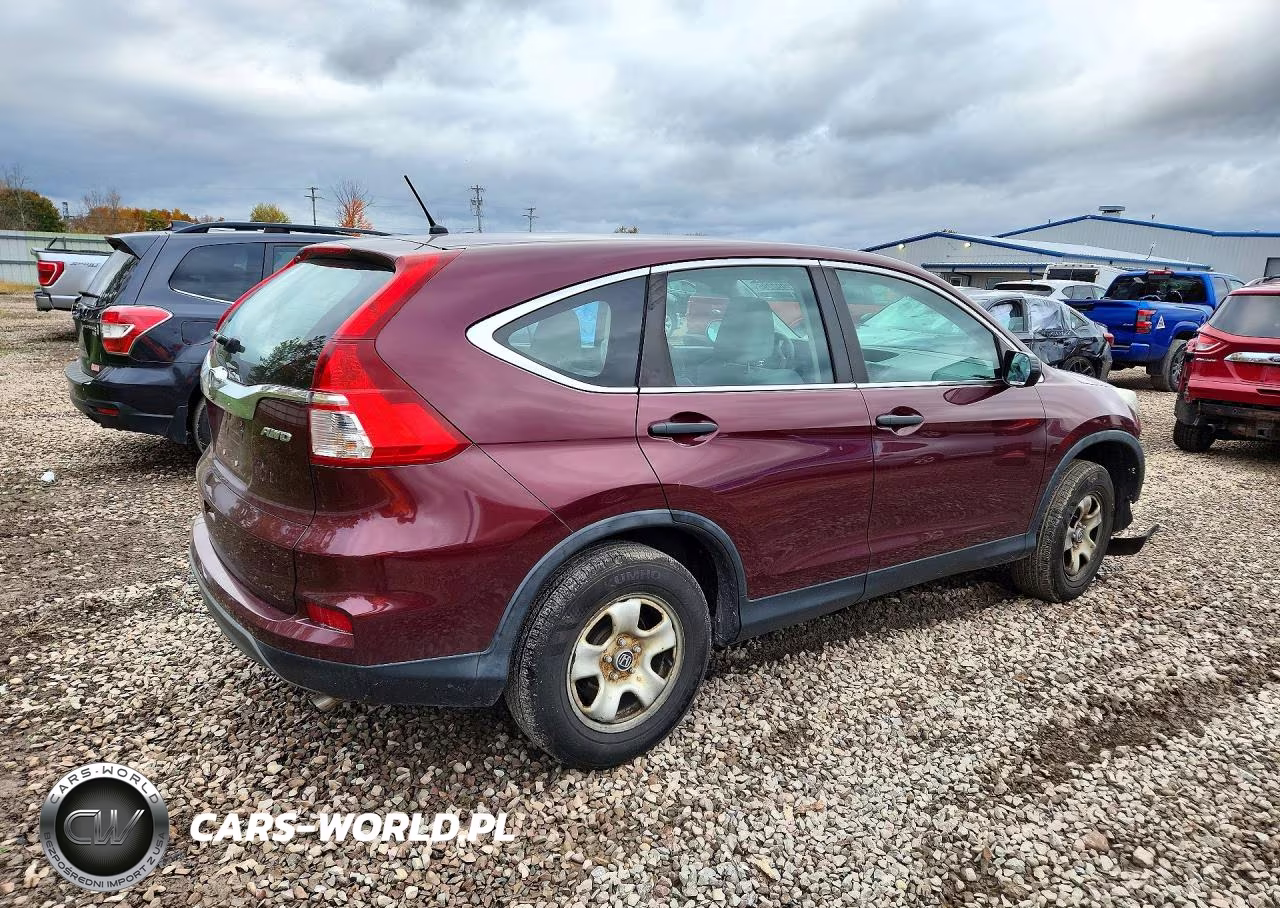 2015 Honda Cr-V Lx VIN:5J6RM4H36FL112191 - 3