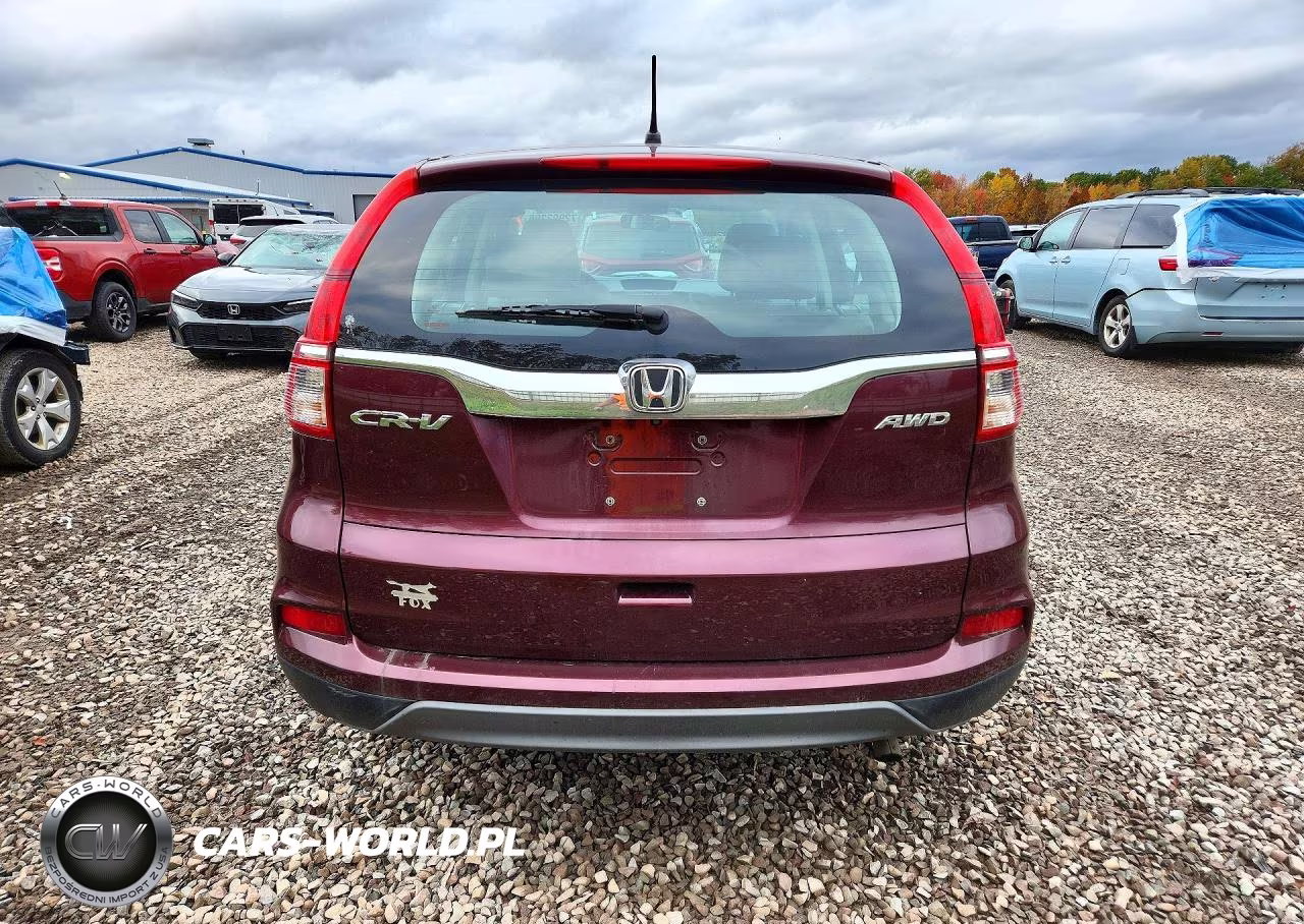 2015 Honda Cr-V Lx VIN:5J6RM4H36FL112191 - 6