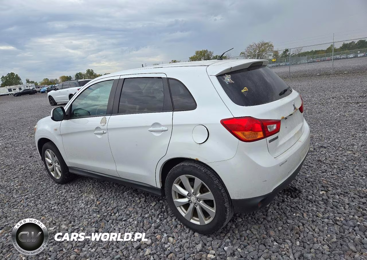 2013 Mitsubishi Outlander Sport Es VIN:4A4AP3AU7DE011663 - 2