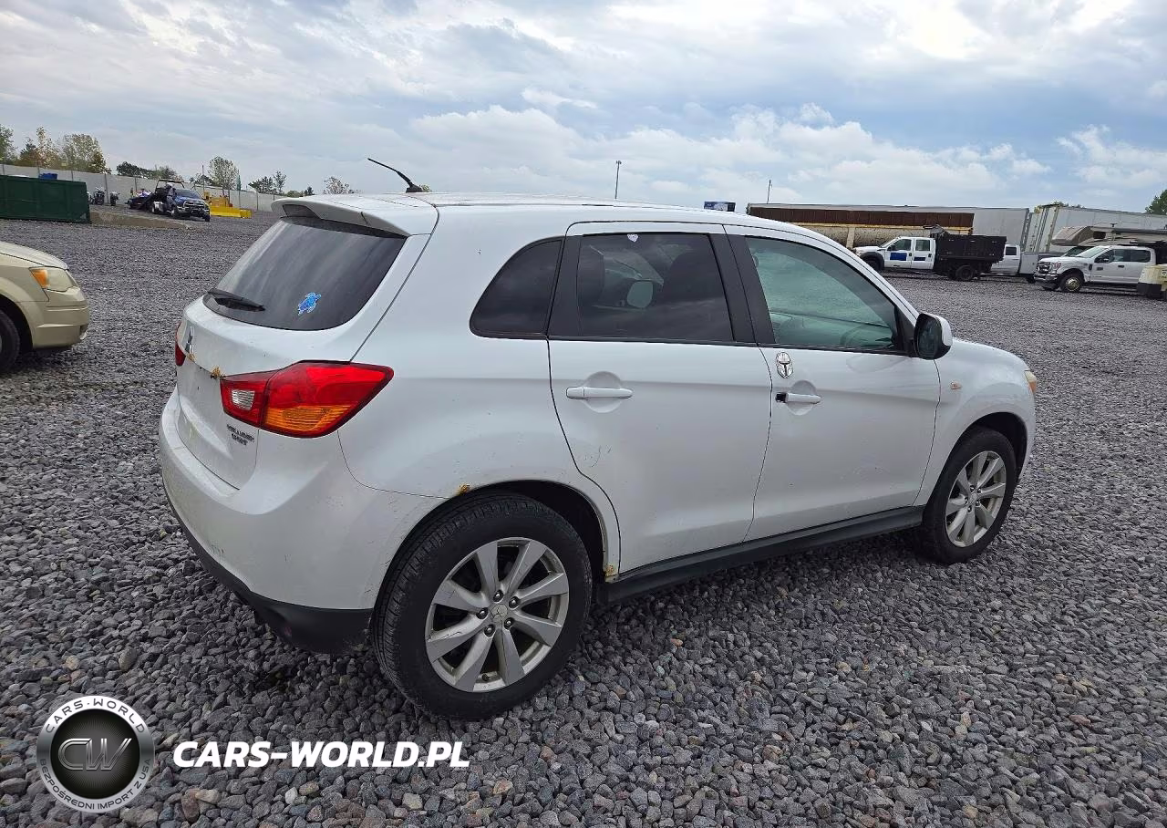 2013 Mitsubishi Outlander Sport Es VIN:4A4AP3AU7DE011663 - 3