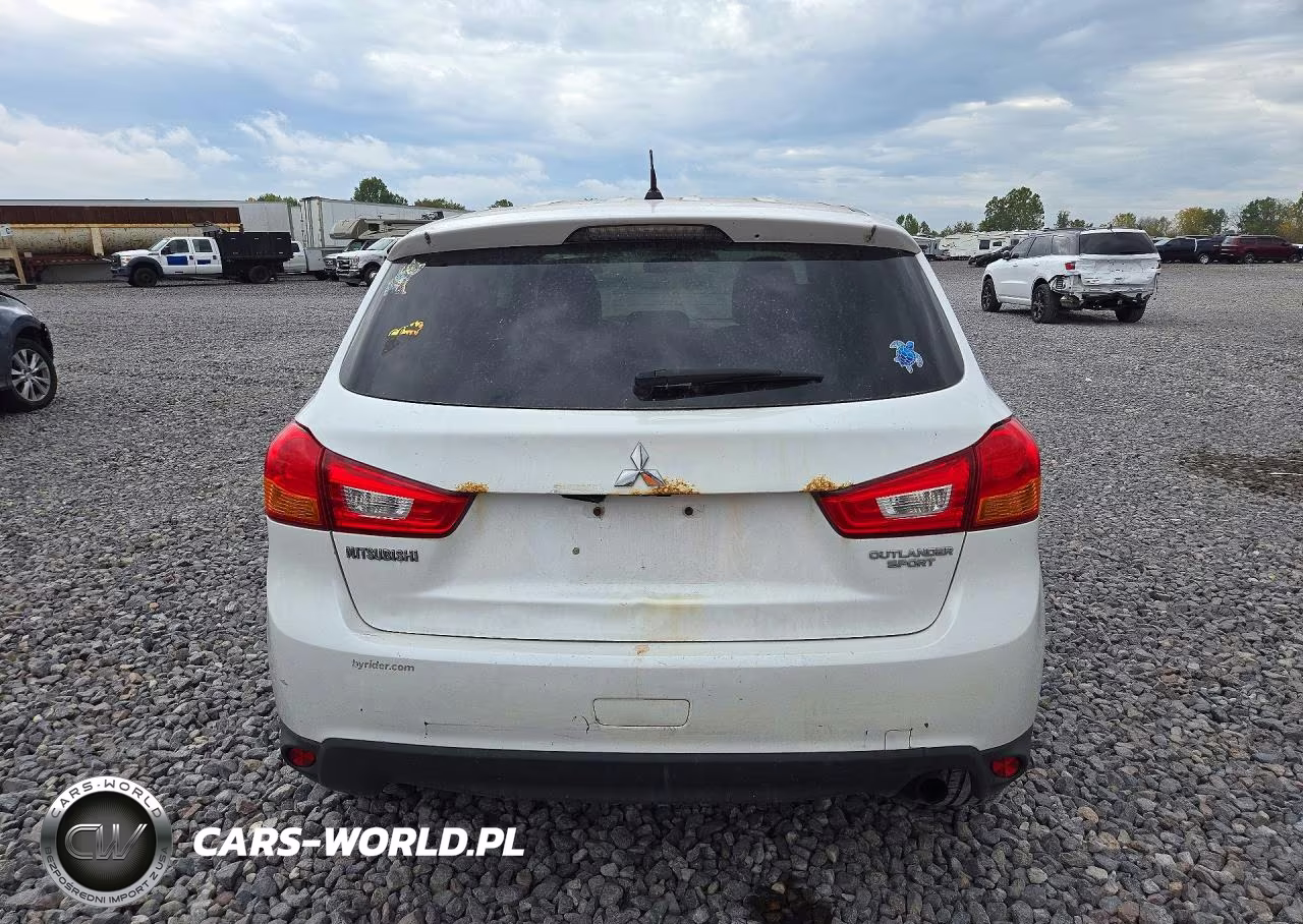 2013 Mitsubishi Outlander Sport Es VIN:4A4AP3AU7DE011663 - 6