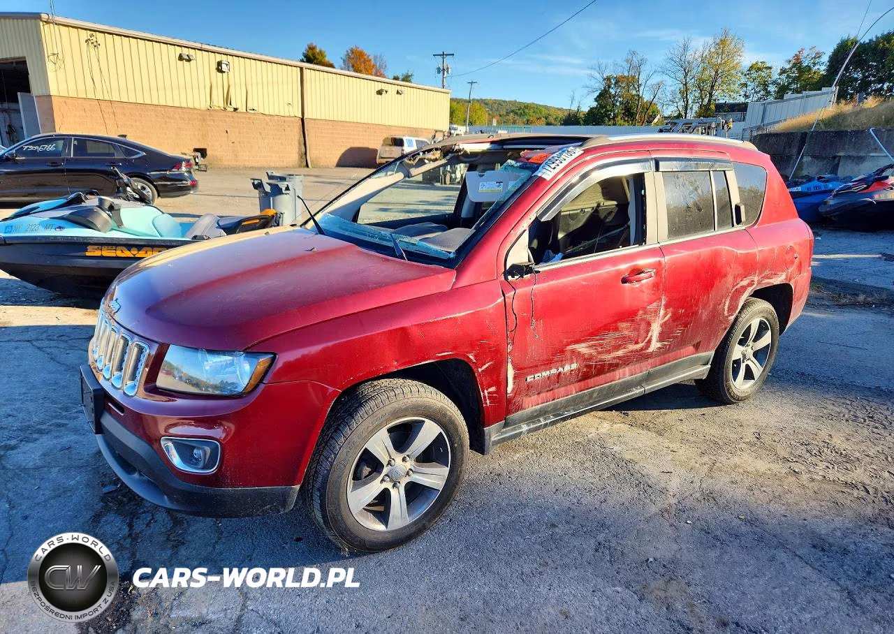 2017 Jeep Compass Latitude VIN:1C4NJDEB7HD107667 - 1