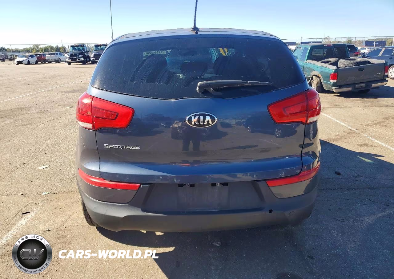 2015 Kia Sportage Lx VIN:KNDPB3AC4F7731839 - 6