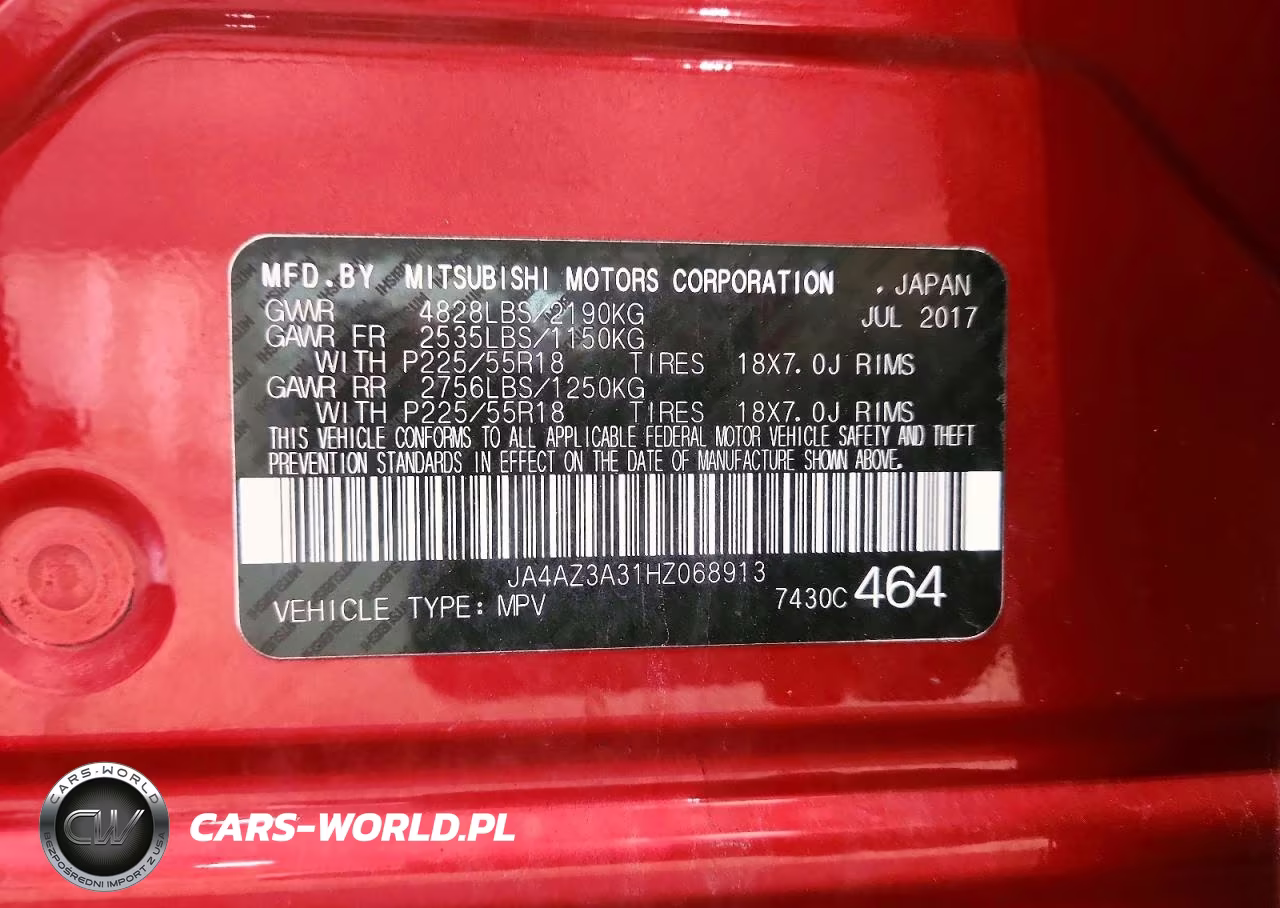 2017 Mitsubishi Outlander Se VIN:JA4AZ3A31HZ068913 - 12