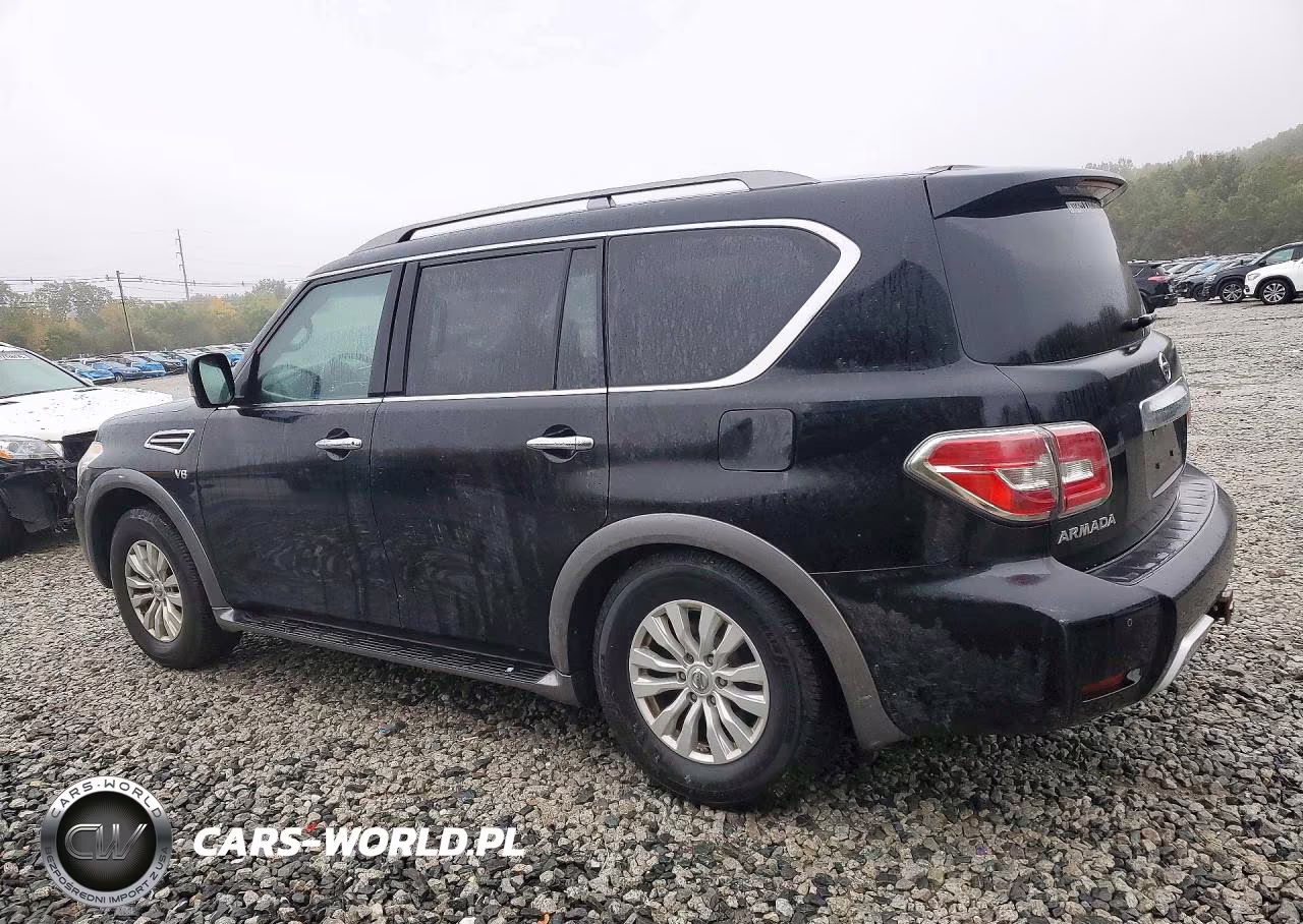 2017 Nissan Armada Sv VIN:JN8AY2NC7H9512555 - 2