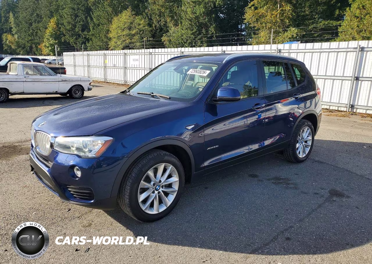 2017 BMW X3 xDrive28I VIN:5UXWX9C52H0T00411 - 1