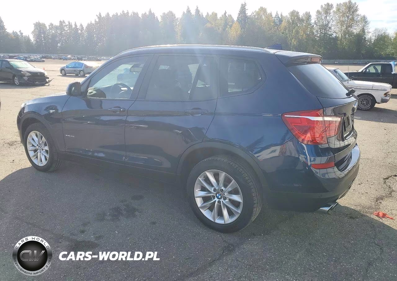 2017 BMW X3 xDrive28I VIN:5UXWX9C52H0T00411 - 2