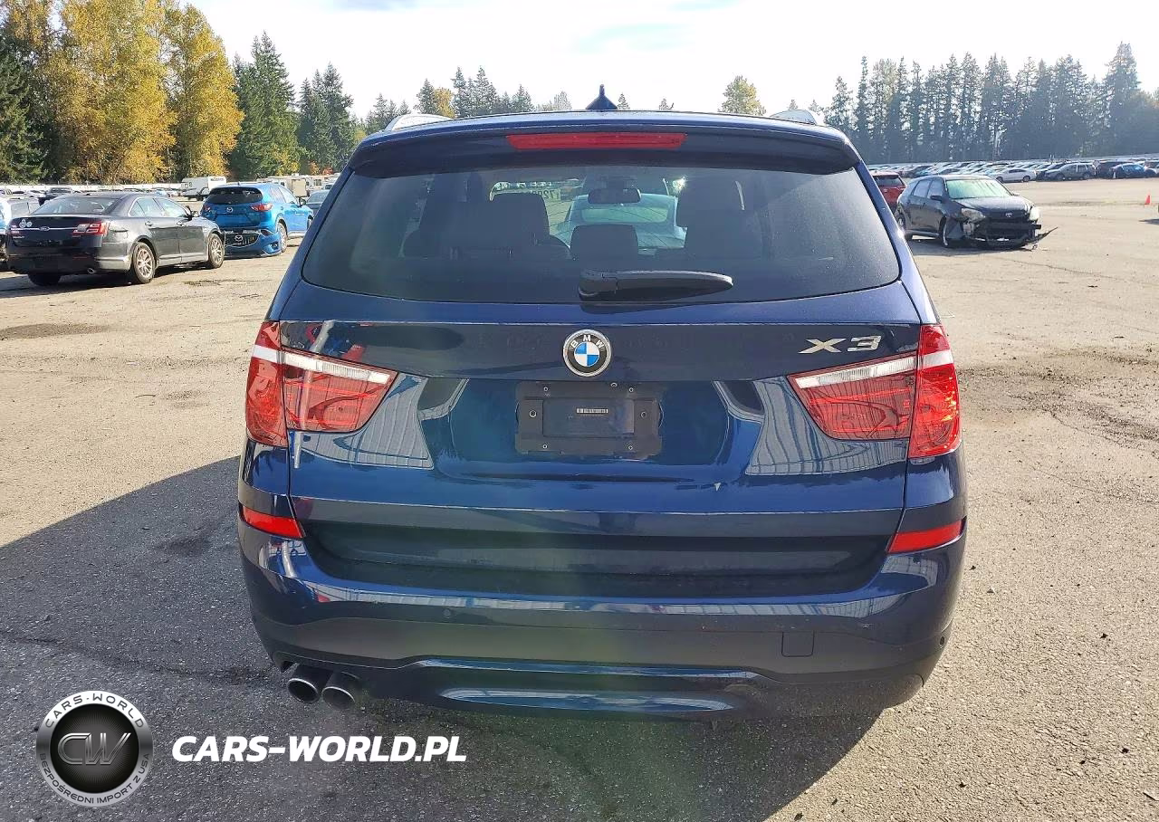 2017 BMW X3 xDrive28I VIN:5UXWX9C52H0T00411 - 6