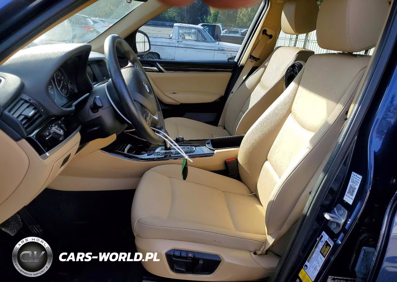 2017 BMW X3 xDrive28I VIN:5UXWX9C52H0T00411 - 7
