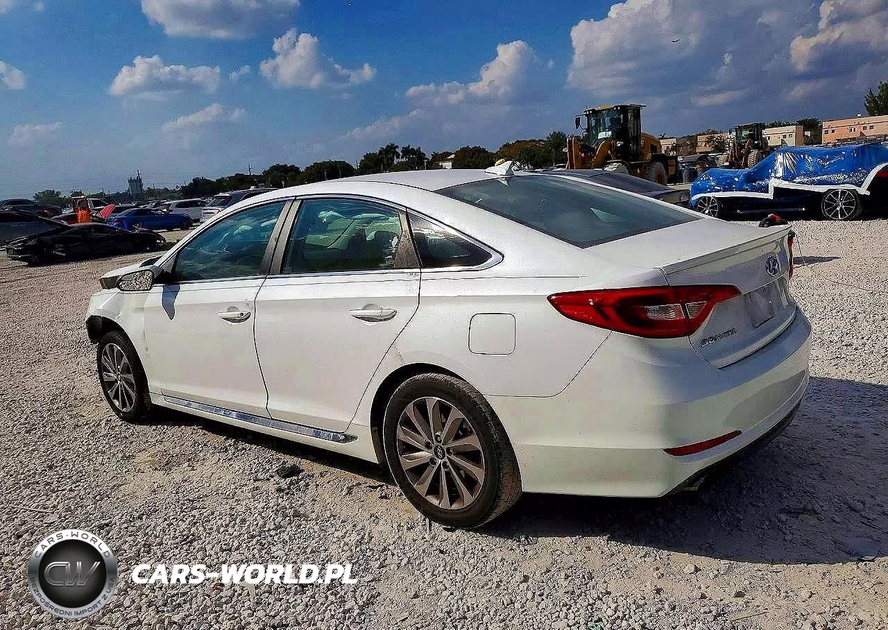 2017 Hyundai Sonata Sport VIN:5NPE34AF8HH535017 - 2