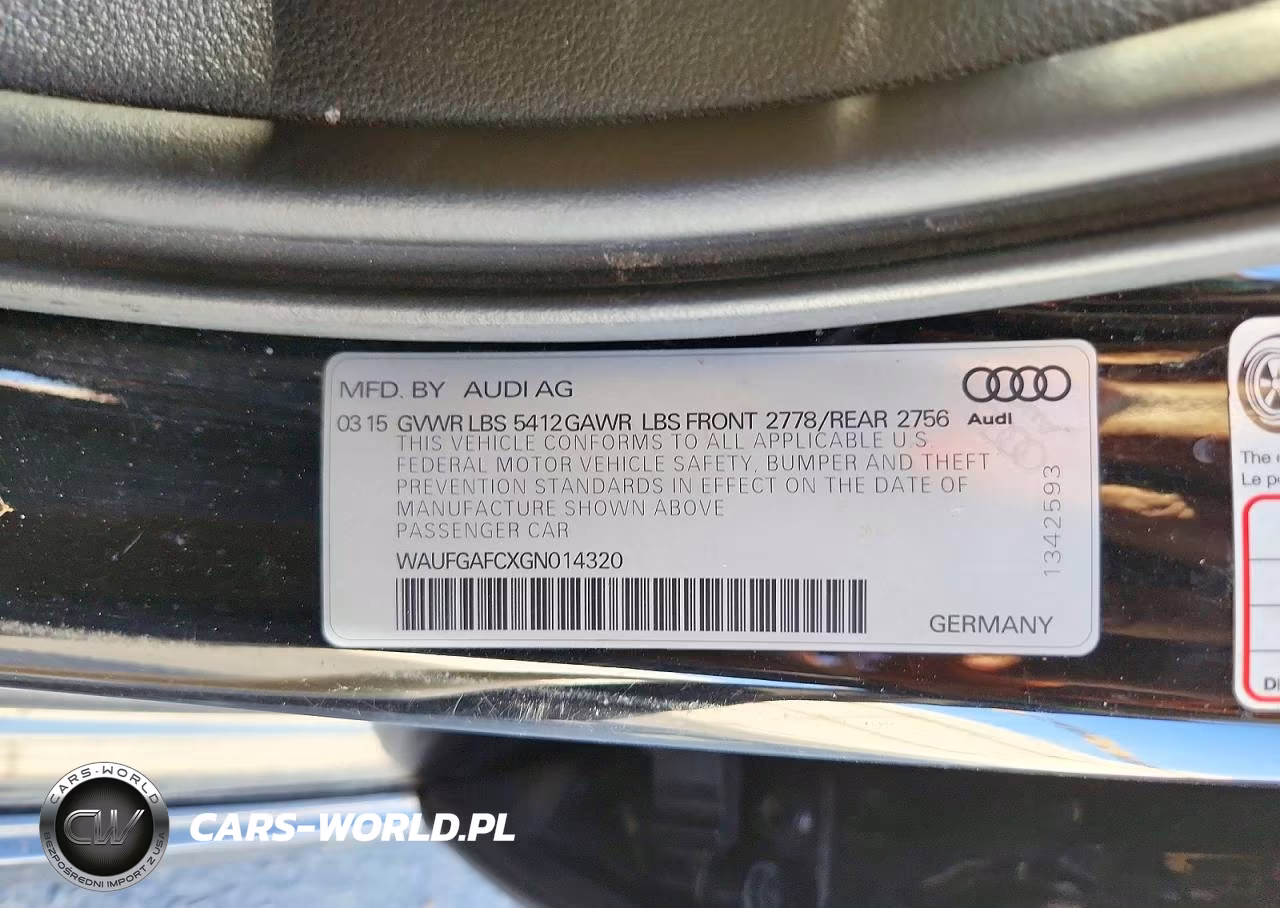 2016 Audi A6 Premium Plus VIN:WAUFGAFCXGN014320 - 12