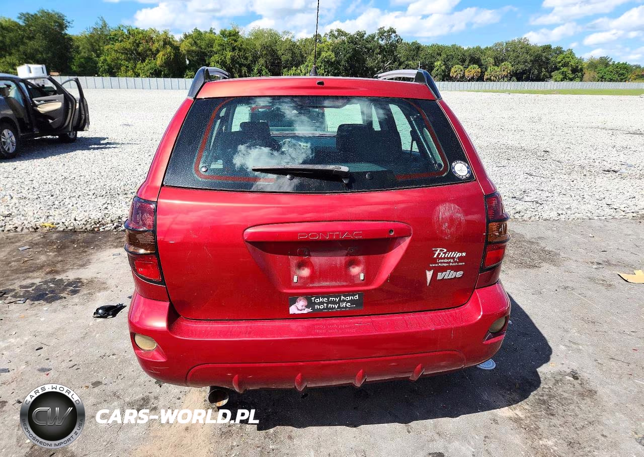 2005 Pontiac Vibe VIN:5Y2SL638X5Z467420 - 6