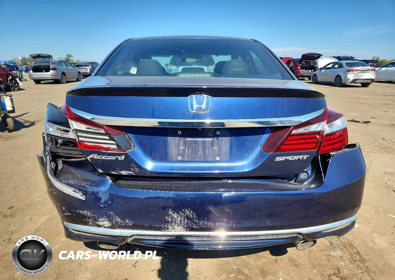 2016 Honda Accord Sport VIN:1HGCR2F64GA032501 - 6