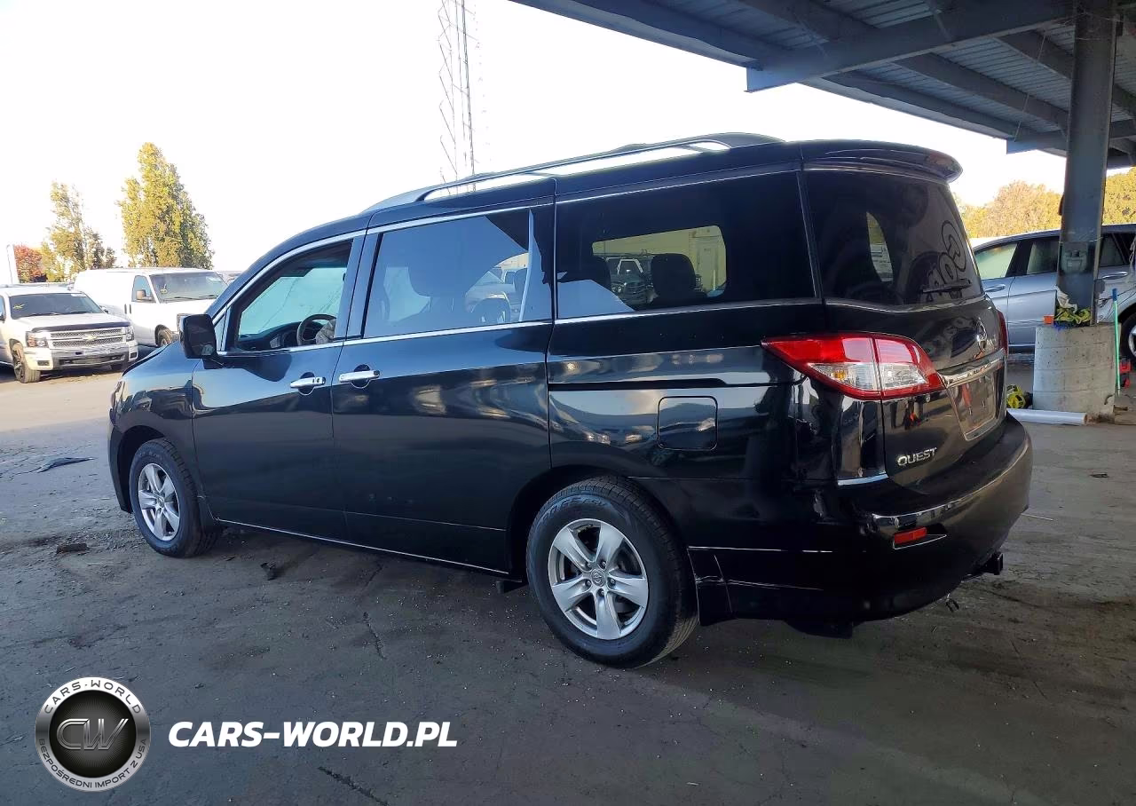 2015 Nissan Quest 3.5 Sv VIN:JN8AE2KP6F9128022 - 2