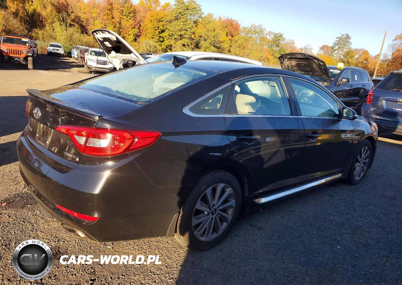 2017 Hyundai Sonata Sport VIN:5NPE34AF4HH555345 - 3