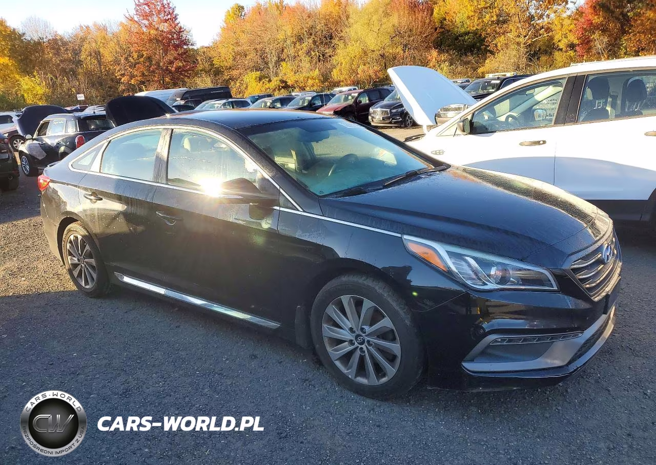 2017 Hyundai Sonata Sport VIN:5NPE34AF4HH555345 - 4