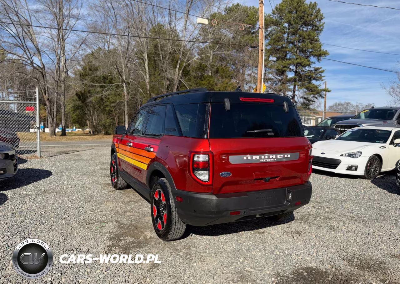 2024 Ford Bronco Sport Free Wheeling VIN:3FMCR9K60RRF63051 - 3