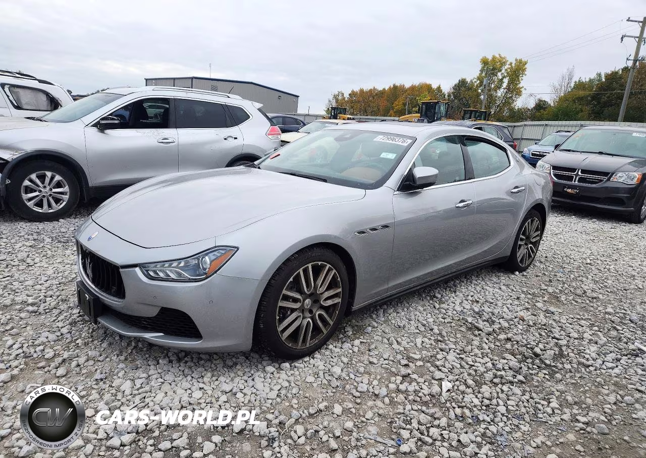 2017 Maserati Ghibli S VIN:ZAM57RTA4H1240535 - 1