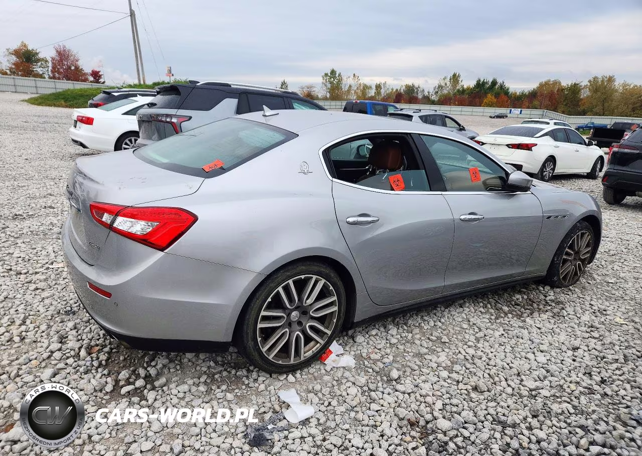 2017 Maserati Ghibli S VIN:ZAM57RTA4H1240535 - 3