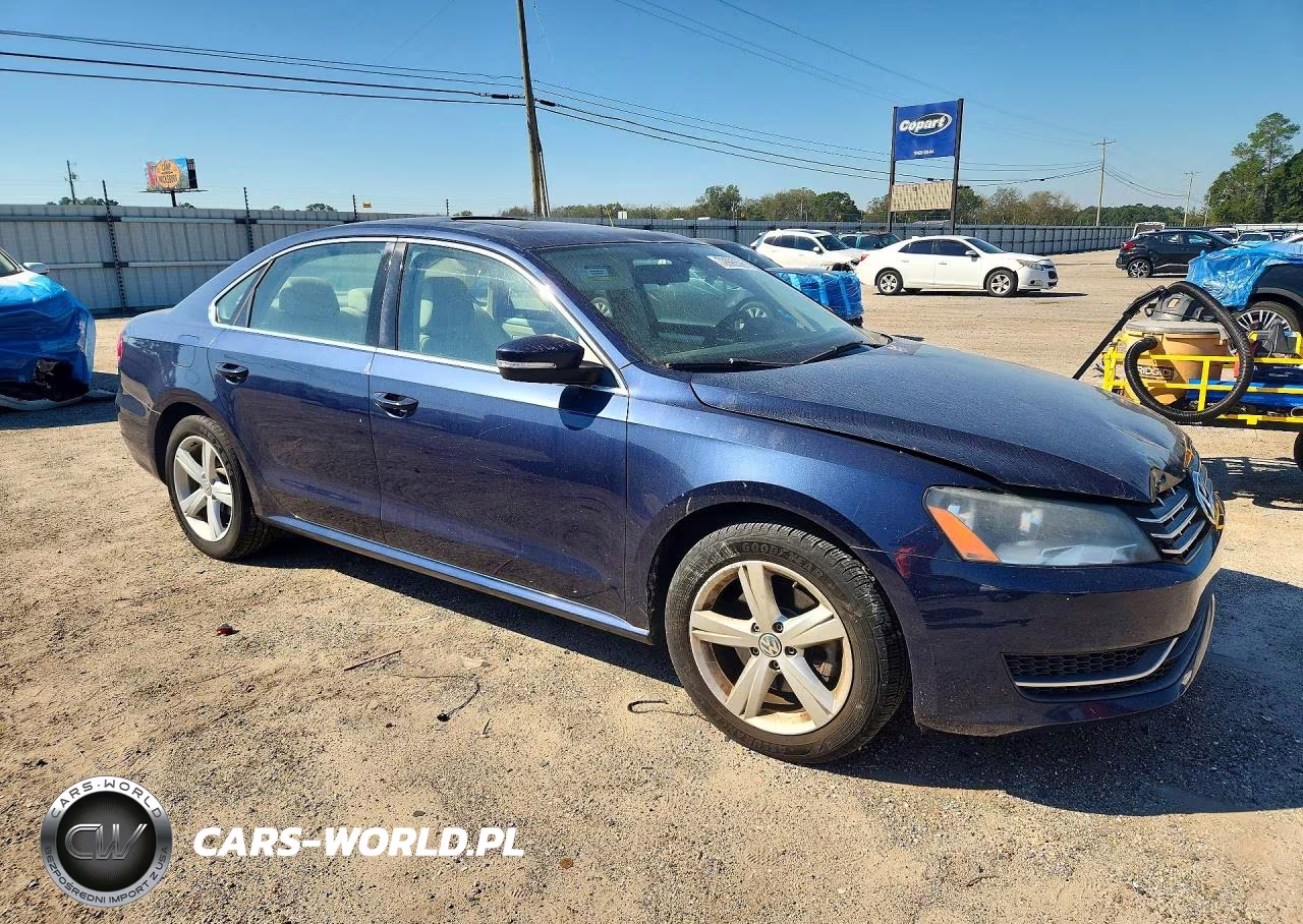 2013 Volkswagen Passat Se VIN:1VWBN7A31DC069938 - 4