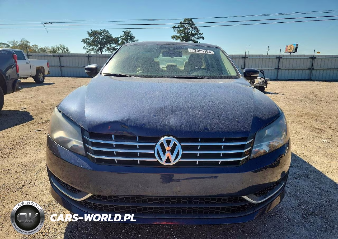 2013 Volkswagen Passat Se VIN:1VWBN7A31DC069938 - 5