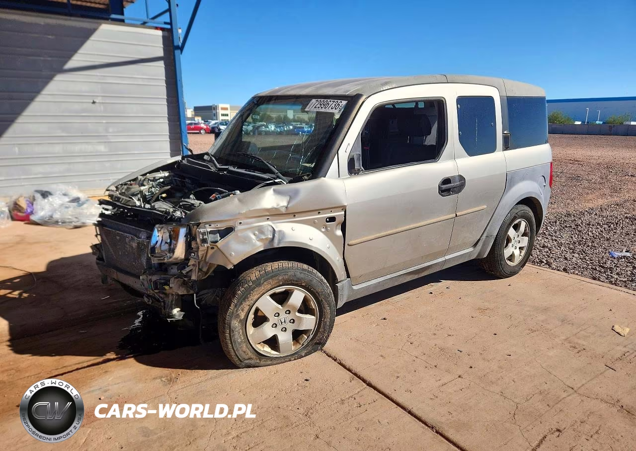2004 Honda Element Ex VIN:5J6YH18544L011597 - 1