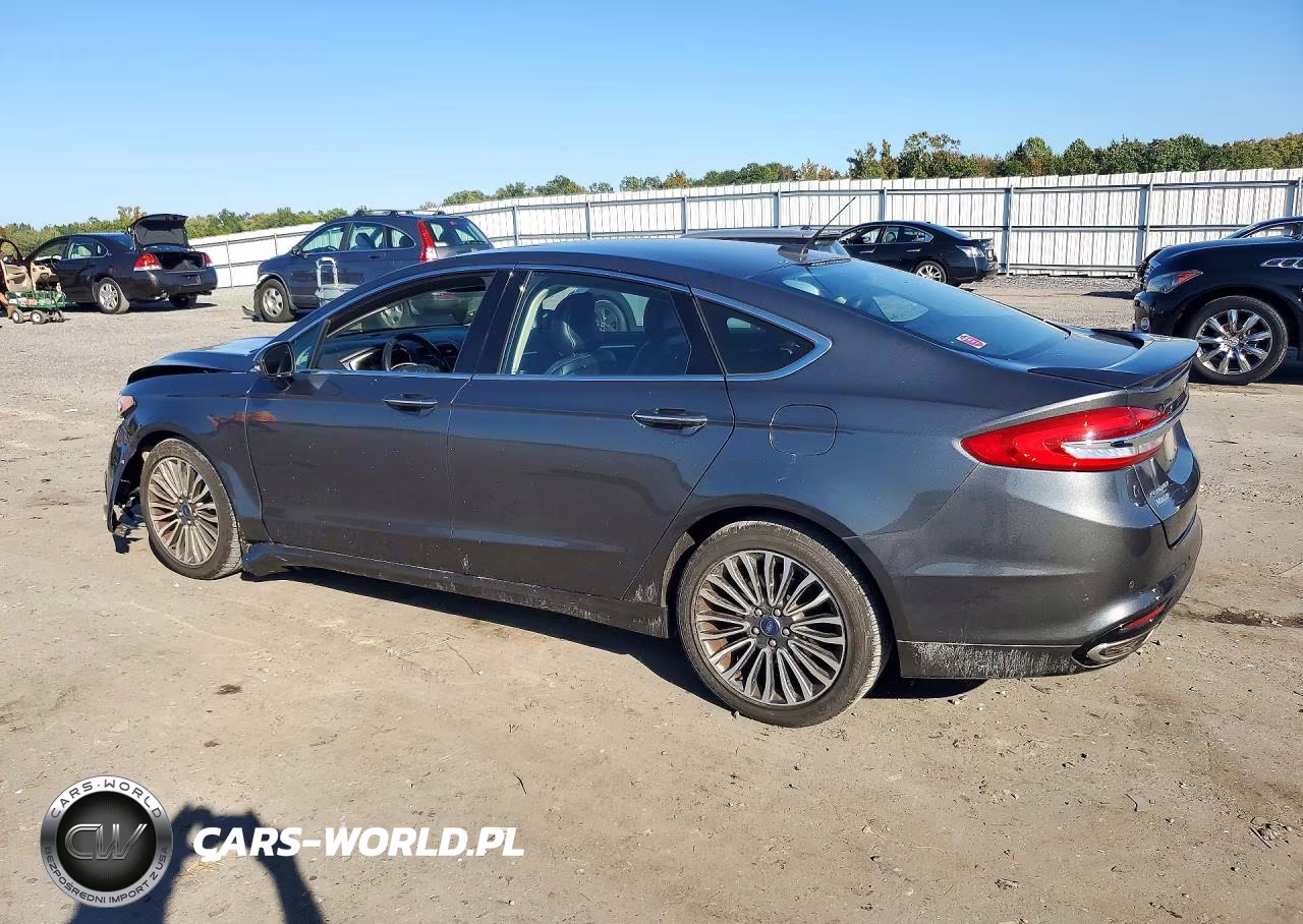 2018 Ford Fusion Titanium-Platinum VIN:3FA6P0D9XJR275753 - 2