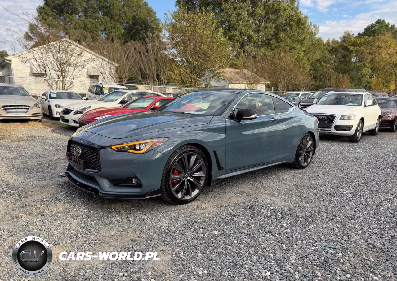 2022 Infiniti Q60 Red Sport 400 VIN:JN1FV7LL9NM680994 - 2