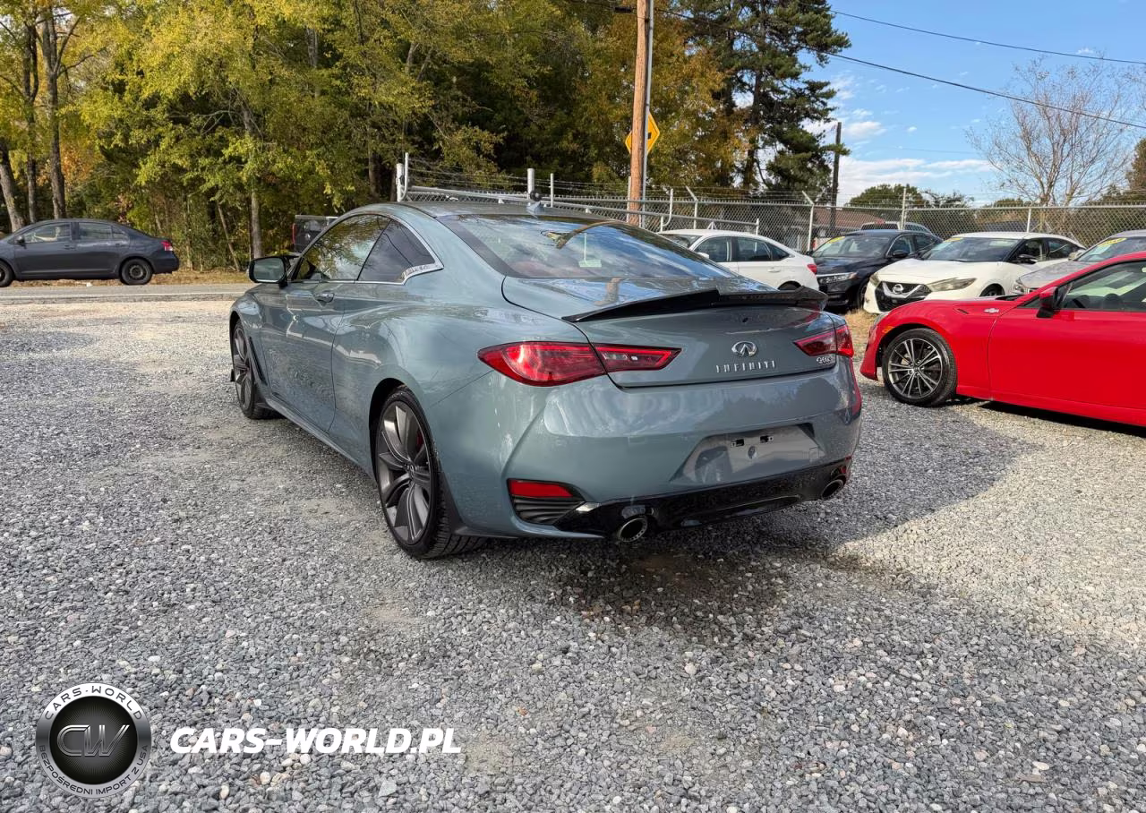 2022 Infiniti Q60 Red Sport 400 VIN:JN1FV7LL9NM680994 - 3