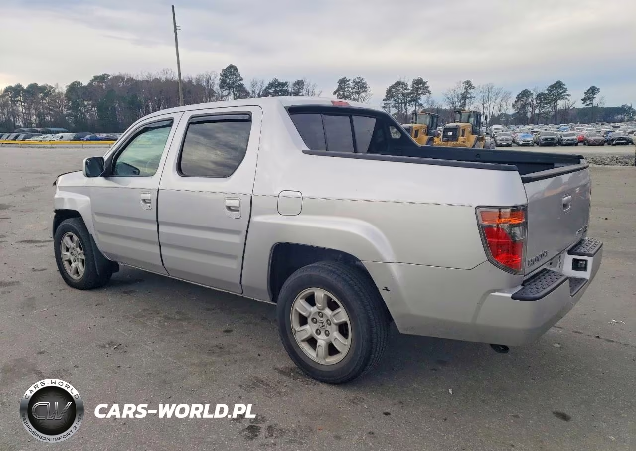 2007 Honda Ridgeline Rts VIN:2HJYK16427H521963 - 2