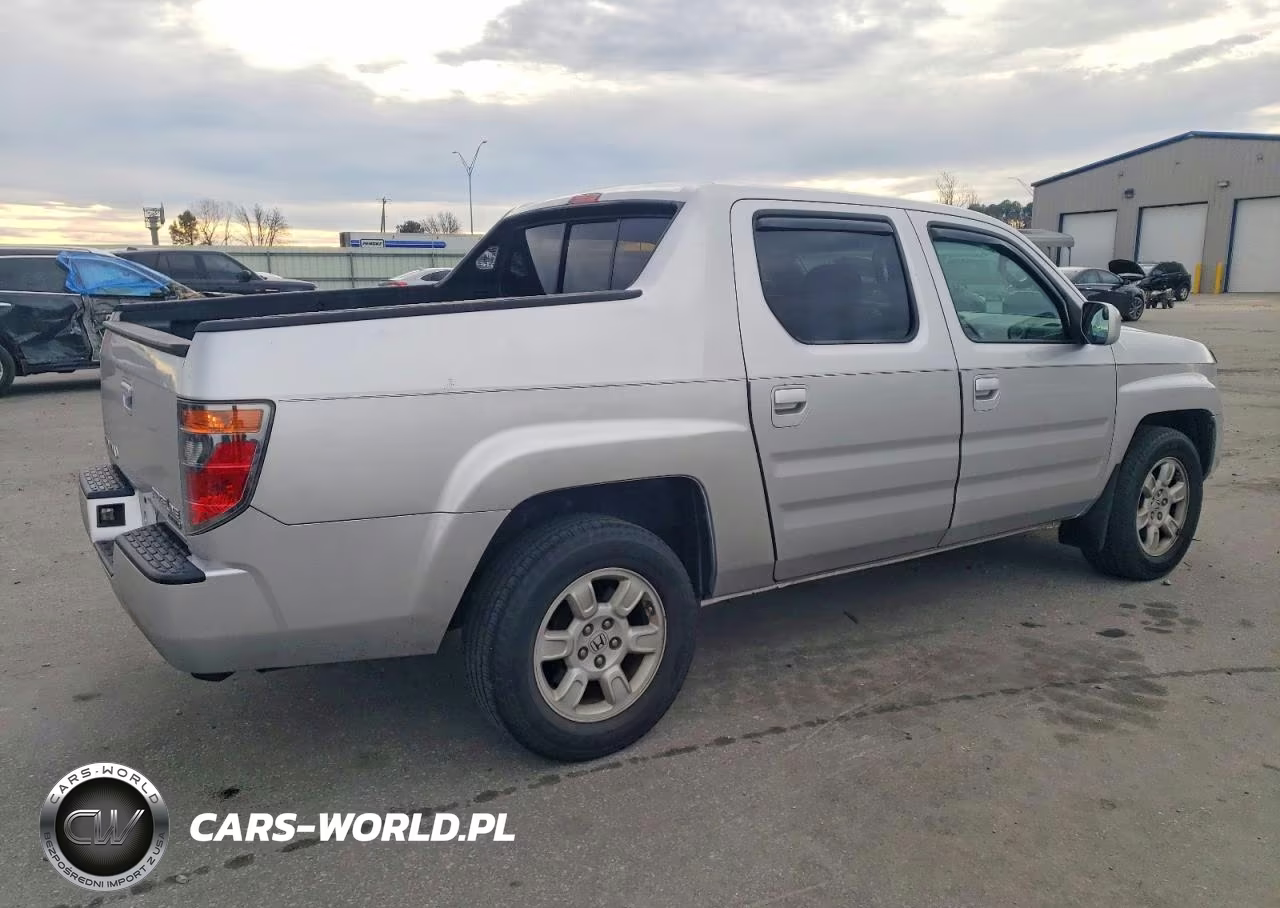 2007 Honda Ridgeline Rts VIN:2HJYK16427H521963 - 3