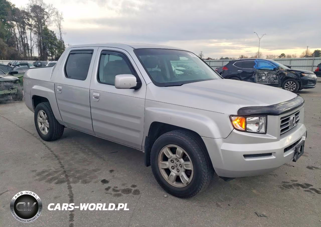 2007 Honda Ridgeline Rts VIN:2HJYK16427H521963 - 4